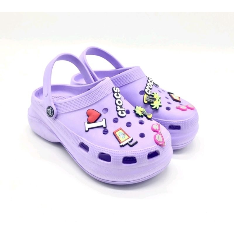 Crocs Bae Fashion Lengkap Jibbitz / Crocs Bae Jibitz love