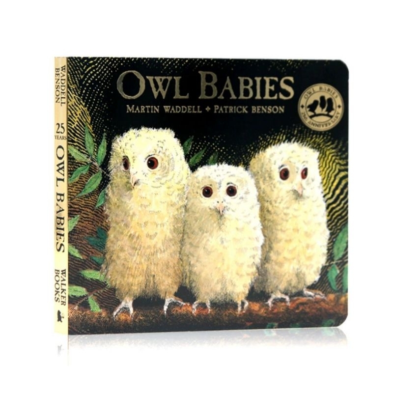 Original board book Owl babies 25th anniversary buku anak buku impor happychild