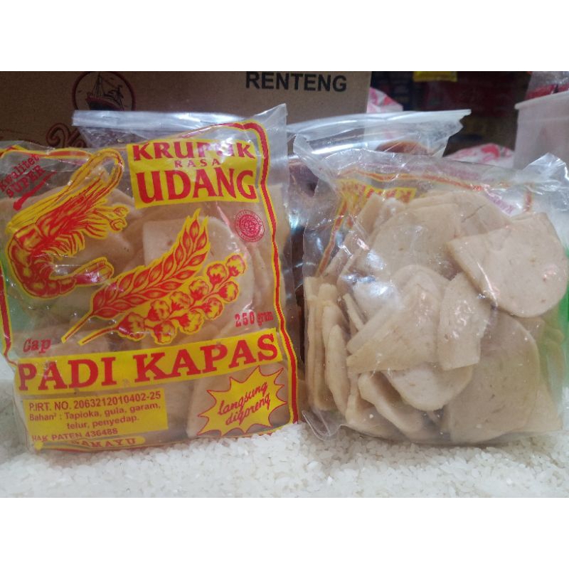 

Kerupuk Udang Padi Kapas