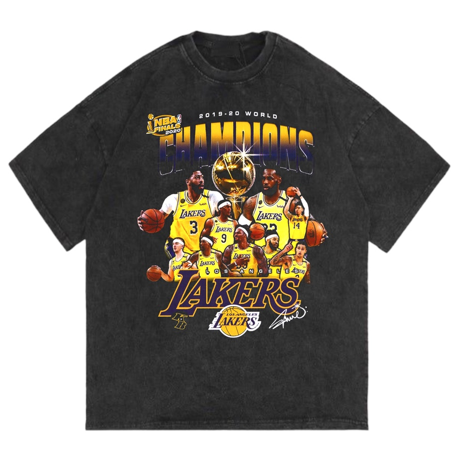 Ossu Tshirt Lakers Champion All Star Black