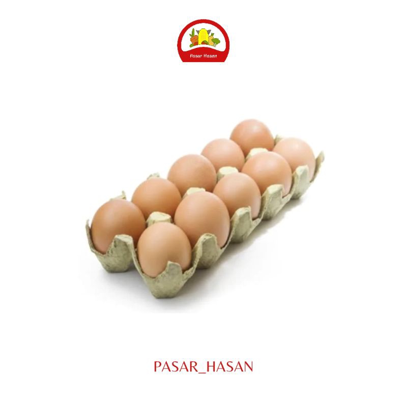 

10 Butir Telur Ayam Eropa | Sayur Online | Pasar Hasan