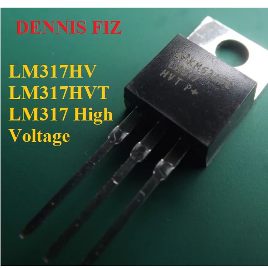 LM317HV LM317HVT LM317 High Voltage Regulator Up to 60V 1.5A LM 317 for sistem DC-dc conveter step d