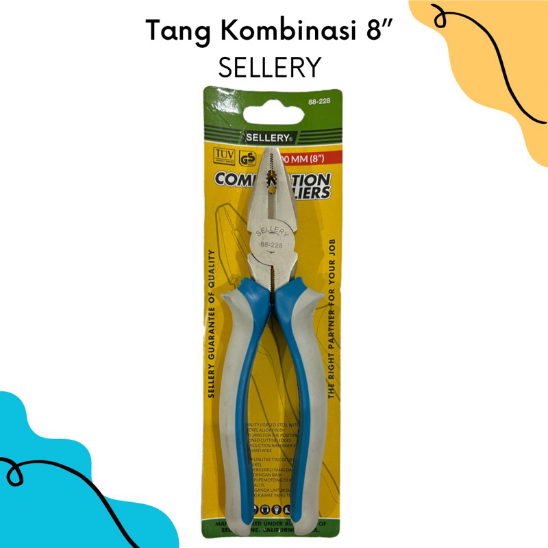 Sellery Tang Kombinasi 8” | Sellery Tang Kombinasi 8 Inch | Tang Kombinasi Sellery 8” | Tang Kombina