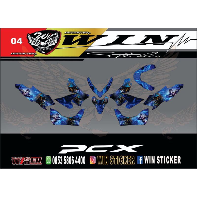decal sticker pcx160