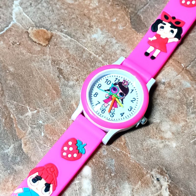 jam tangan anak cewek karakter lol