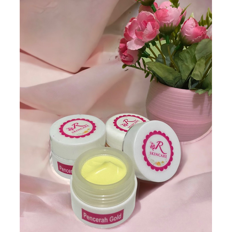 RSKINCARE SATUAN CREAM MALAM PENCERAH GOLD
