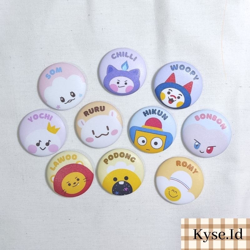 Pin truz treasure 32mm (Kyse.Id)