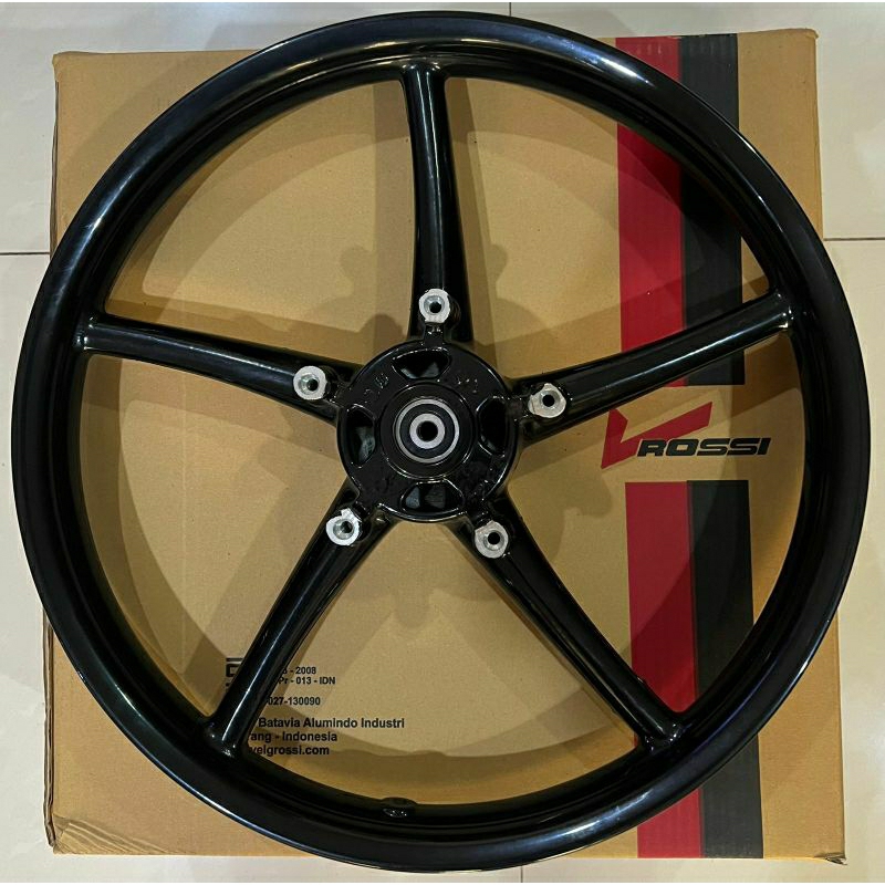 Velg VRossi Sanca MX King (DEPAN Saja1RING )Ukuran 160/17 warna Gold, Black,White