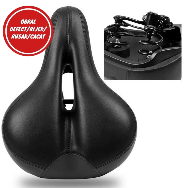 [OBRAL RIJEK] Sadel Sepeda Bike Saddle Leather