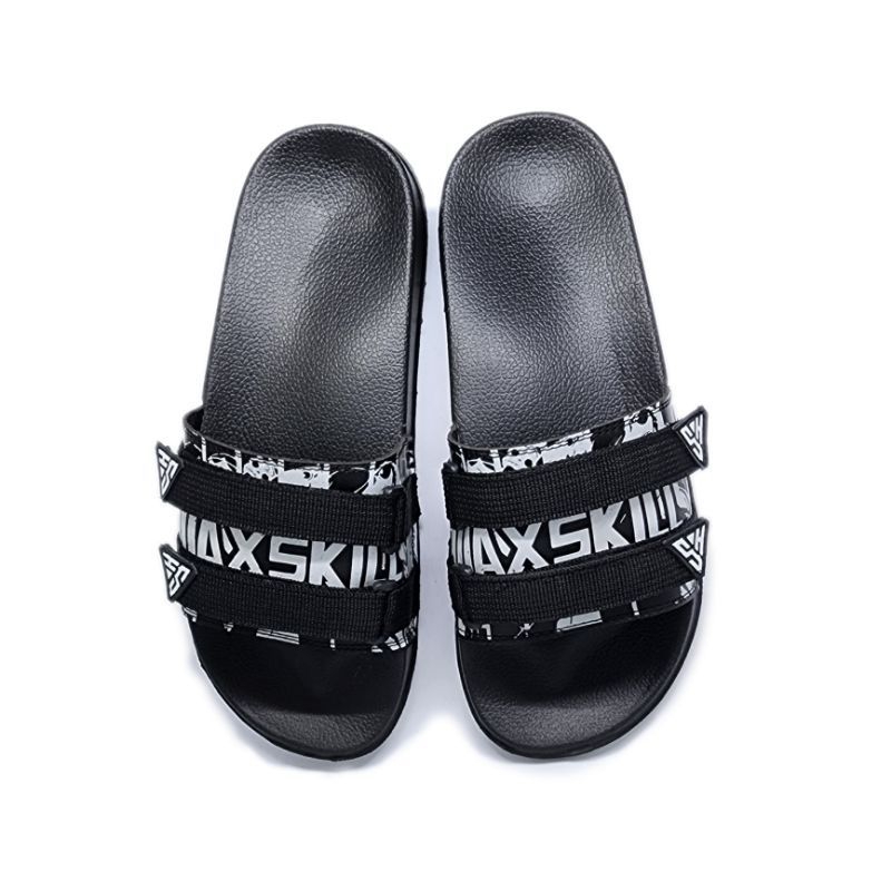 MAXSKILL  Sandal Slop pria Wanita Sendal Slide Full Motif Bisban Kretek 39-43 Trendy