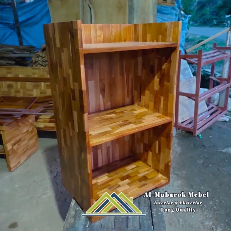 Nakas Minimalis Kayu Jati FJL