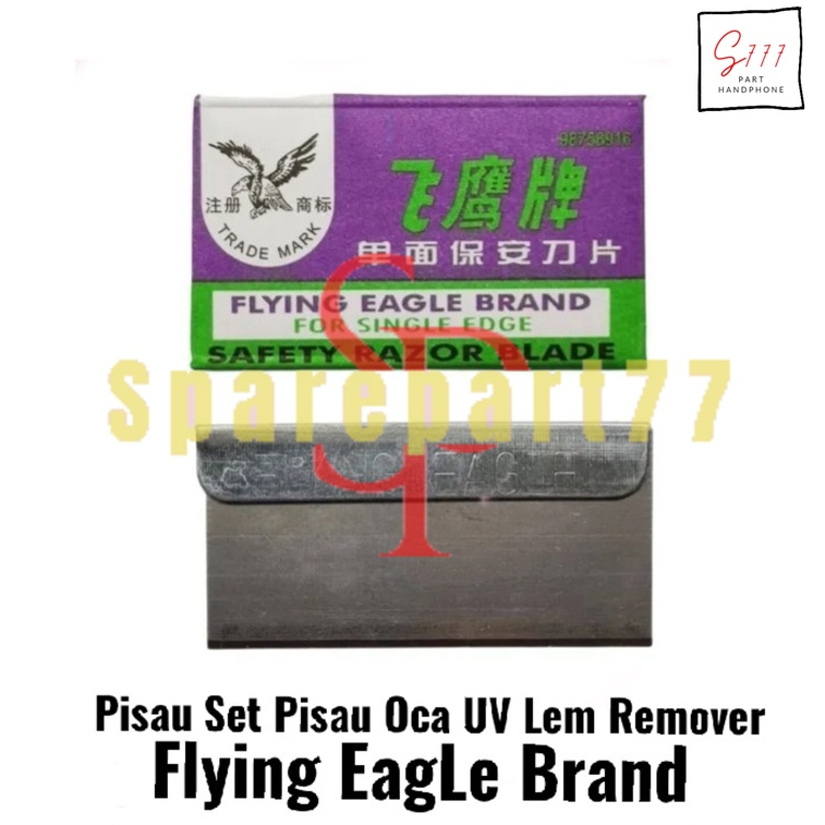 

Flying Eagle Brand Refill Pisau Silet Pisau Oca UV Lem Remover Pisau Lem Oca