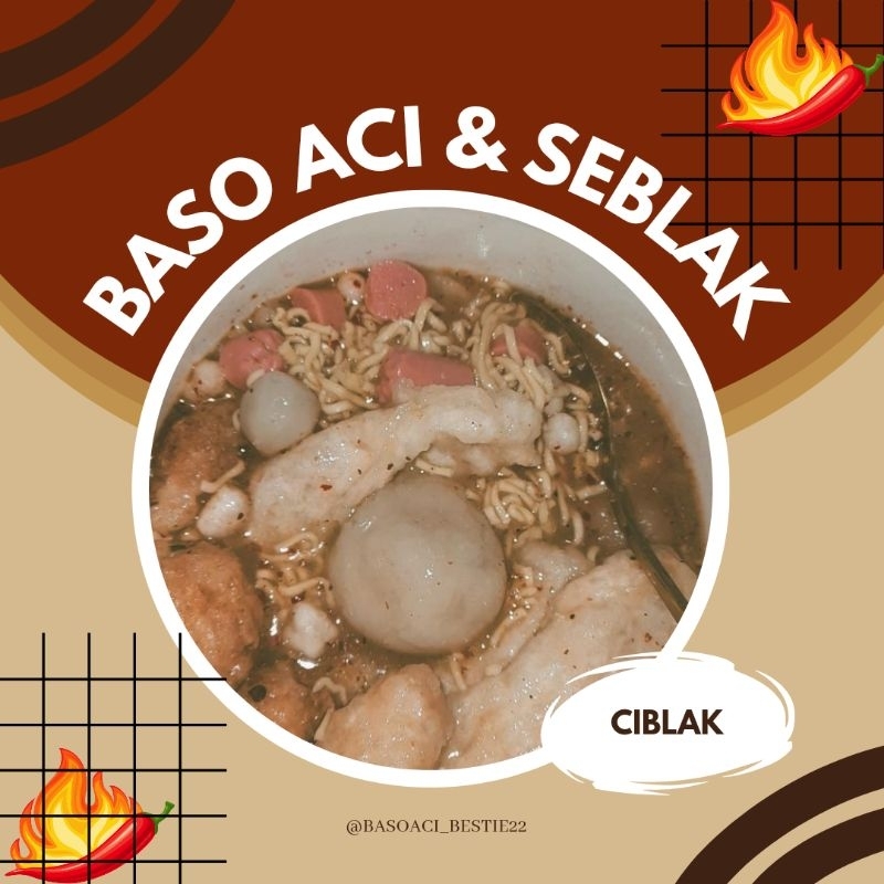 

PROMO CIBLAK (Baso aci & Seblak)| baso aci | seblak