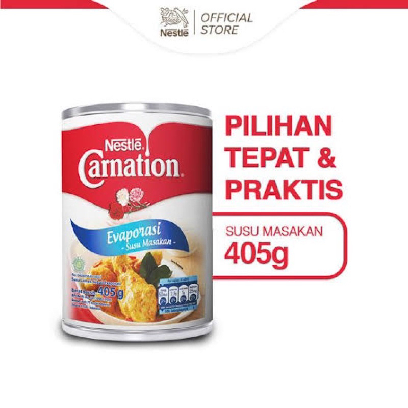 

Nestle Carnation Evaporasi Susu Masakan (405g)