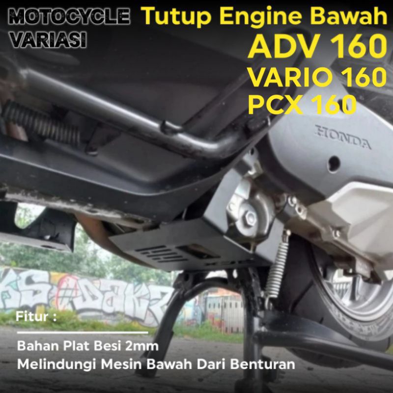 Tutup Engine Bawah Pelindung Bawah Mesin Honda ADV 160 Vario 160 PCX 160