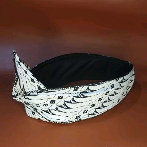 RB22 Iket sunda hitam polos dewasa totopong sunda dewasa anak sd totopong jawa iket kepala sunda