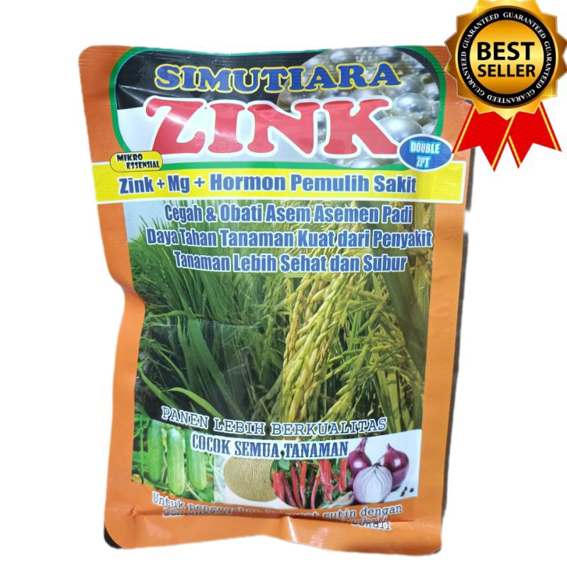 MUTIARA ZINK - hormon pemulih tanaman -150 gram