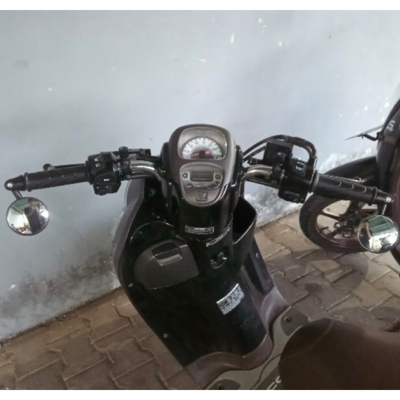 spion jalu stang bulat fleksibel fleksible full cnc nmax pcx lexi