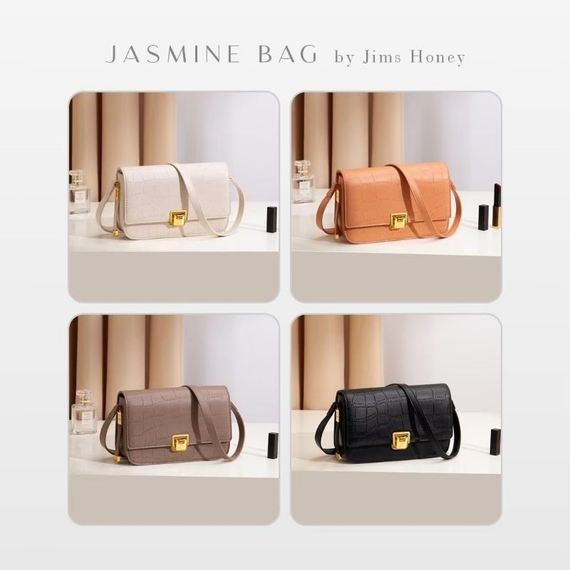 SPECIAL DISKON TAS SELEMPANG WANITA JIMS HONEY JH JASMINE BAG TAS WANITA MEWAH EXCLUSIVE CROCO MURAH PROMO DISKON TAS HAMPERS KADO LEBARAN KADO ULTAH ANNIVERSARY PACAR ISTRI CEWEK PEREMPUAN UNIK ELEGANT CANTIK MURAH FEMINIM
