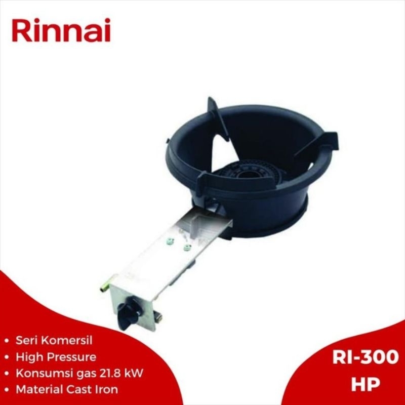 Kompor Rinnai RI 300HP Kompor Gas High Presure Rinnai 1 Tungku