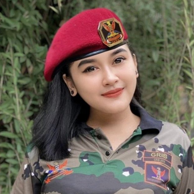 Lencana baret grib jaya/ormas grib jaya