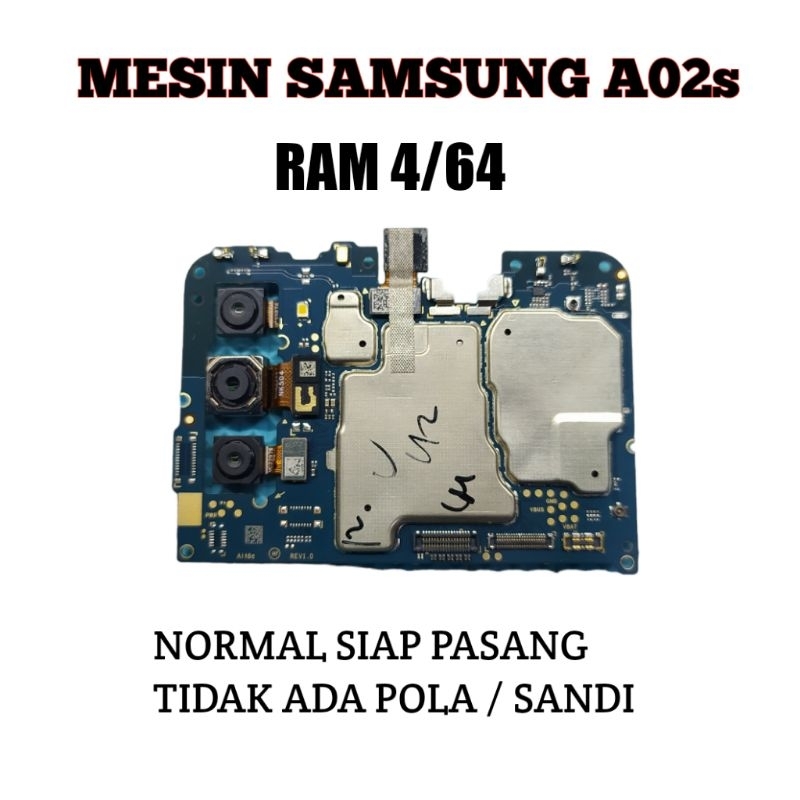 MESIN NORMAL SAMSUNG A02S 4/64 / mesin samsung a02s / mesin normal samsung galaxy a02s ram 4/64