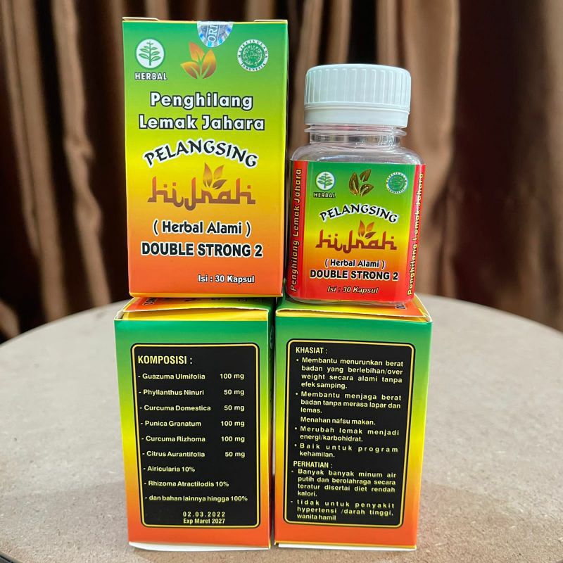 HIJRAH PELANGSING PLAKOR SUPER HERBAL ALAMI - PENGHILANG LEMAK SUPER JAHARA