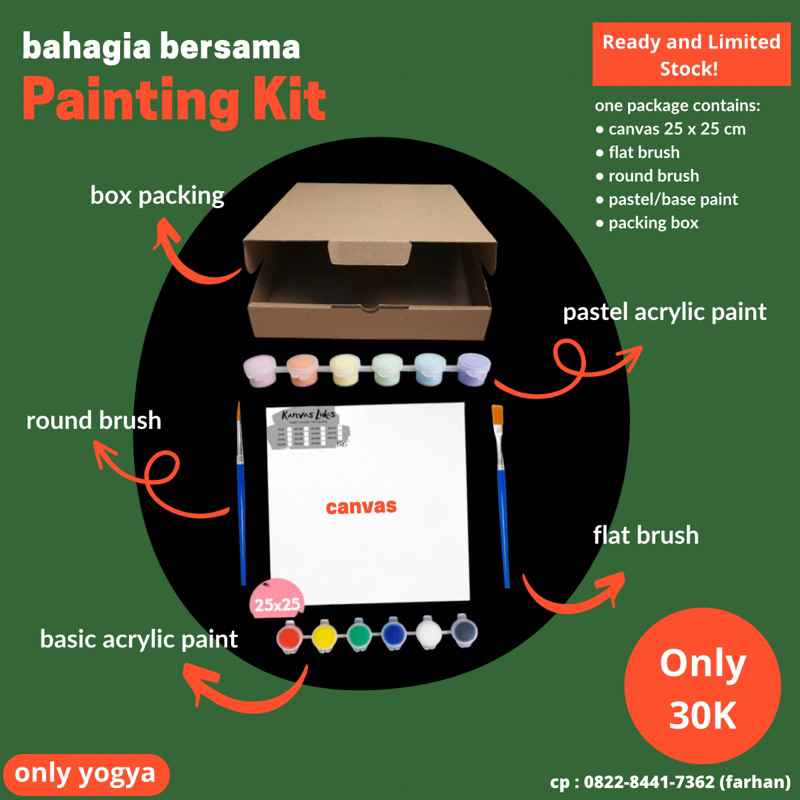 

Painting Kit - Yogyakarta