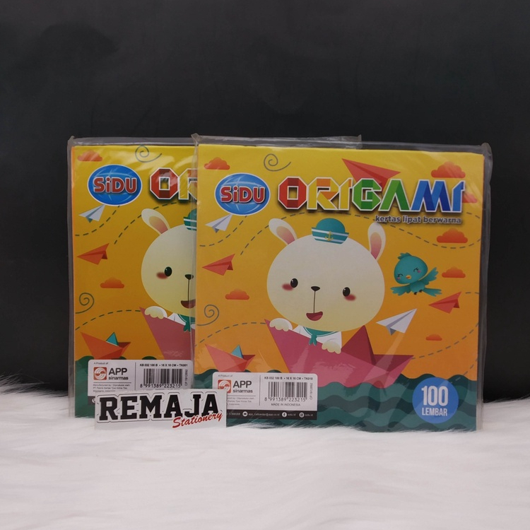 

Origami / Kertas Lipat SIDU 16 x 16 Isi 100 lembar