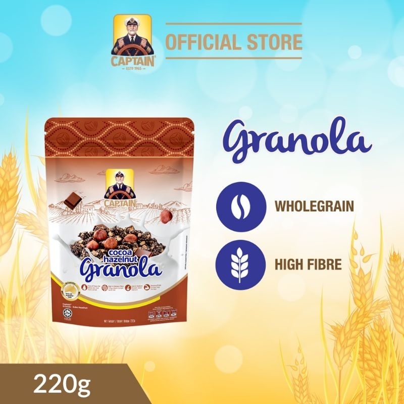 

Captain Granola oat Malaysia