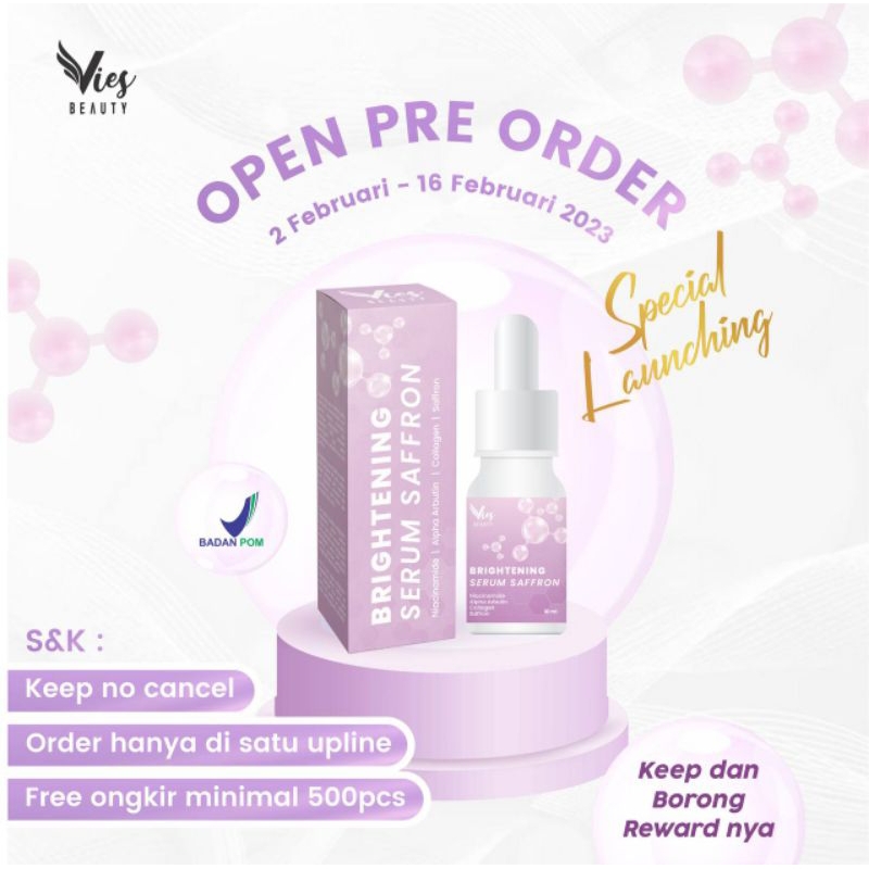 Serum Vies BPOM Kemasan Baru