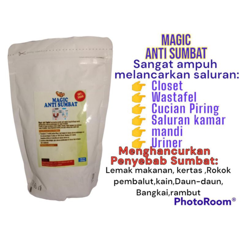 MAGIC ANTI SUMBAT / MAMPET ( Mengatasi Wc Mampet dengan Cepat tanpa Sedot Wc )