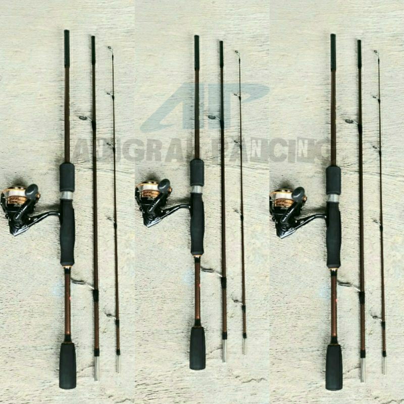 PAKET ALAT PANCING TRAVEL ROD MURAH SIAP PAKAI