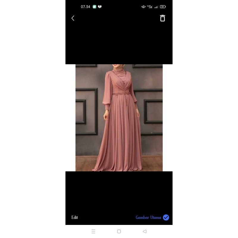 gaun terbaru,gaun simple,gaun terkini,gaun kondangan+gaun pesta+gaun pengajian