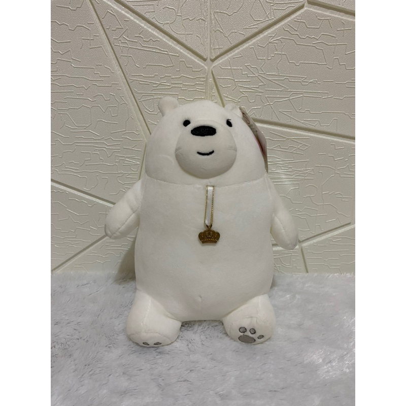 Boneka We bare bears ice bear doodoo