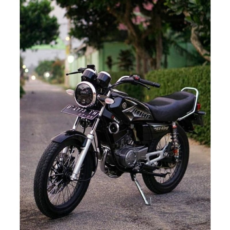 STRIPING ORI YAMAHA RX KING 2008 hitam LIS STICKER DECAL RX KING STANDAR RX KING 2008