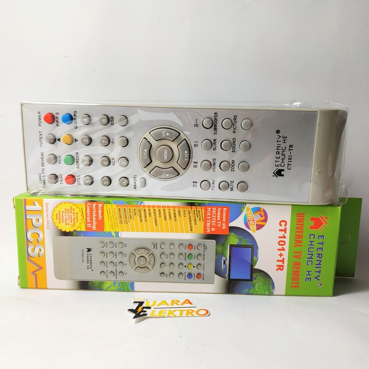 Remote TV Tabung Polytron Digitec Multi + Dus