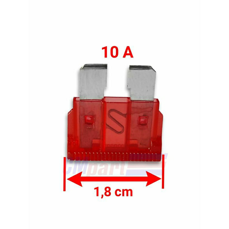 sekring tancap besar mobil motor 10A