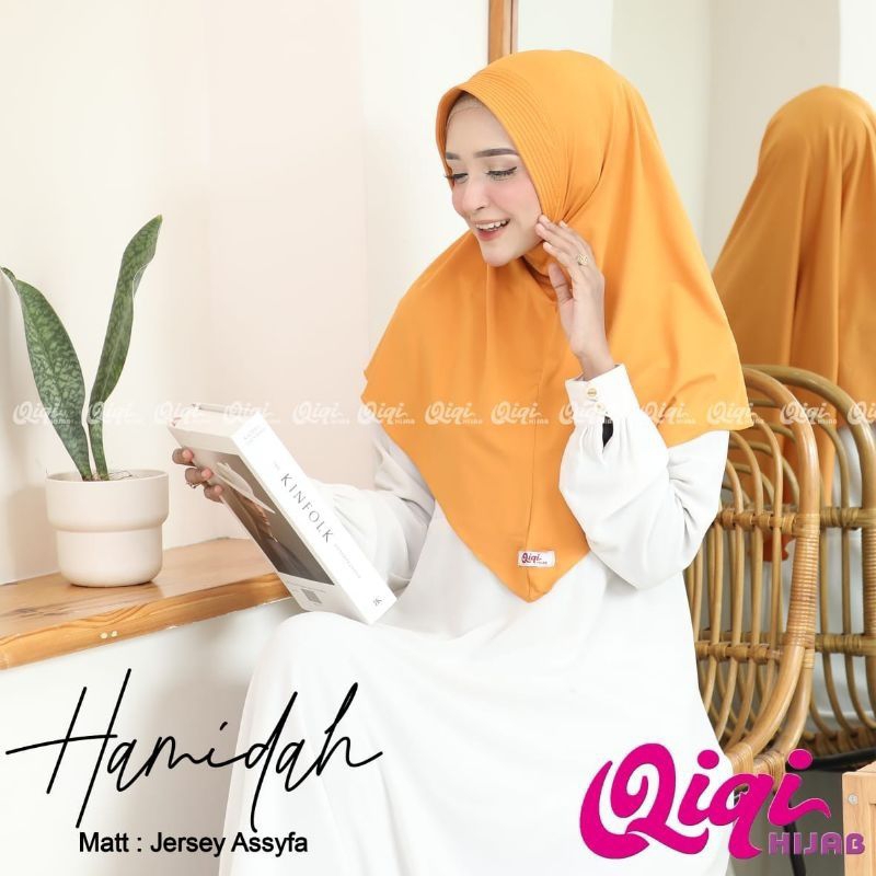 Hijab instan Hamidah#hijab instan simpel#hijab ORI Qiqi#