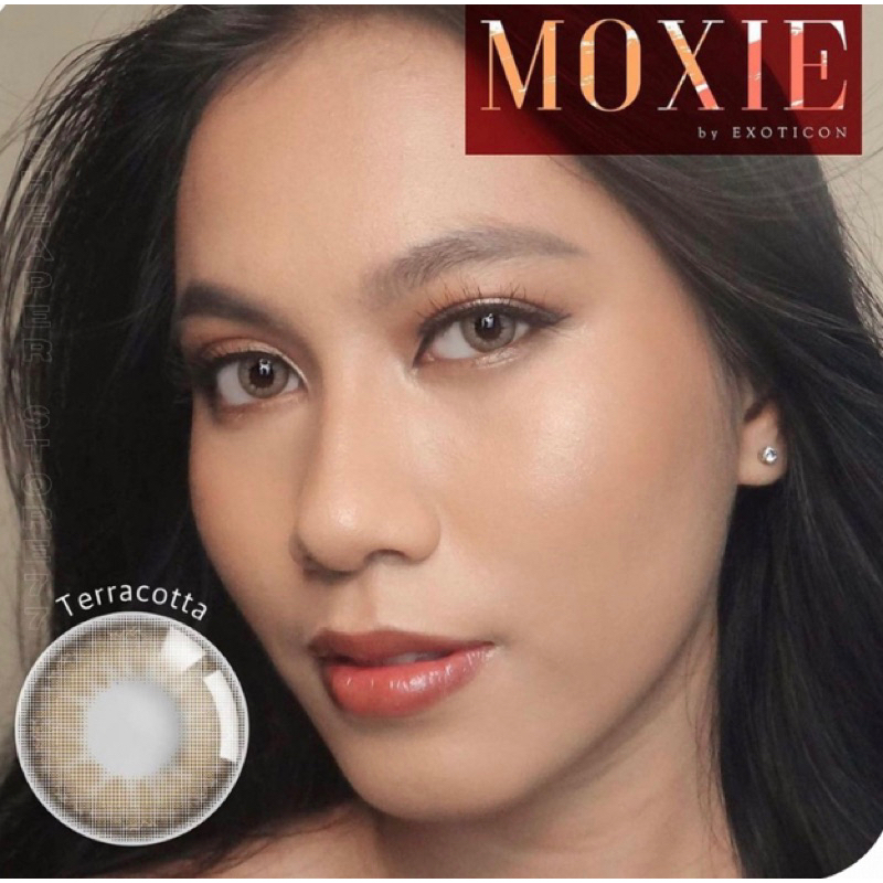 Softlens MOXIE TERRACOTTA by Exoticon MINUS (0,50 - 6,00) dia 14,5