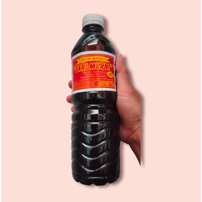 

Kecap sari murni asli Pacitan kemasan botol 600 ml