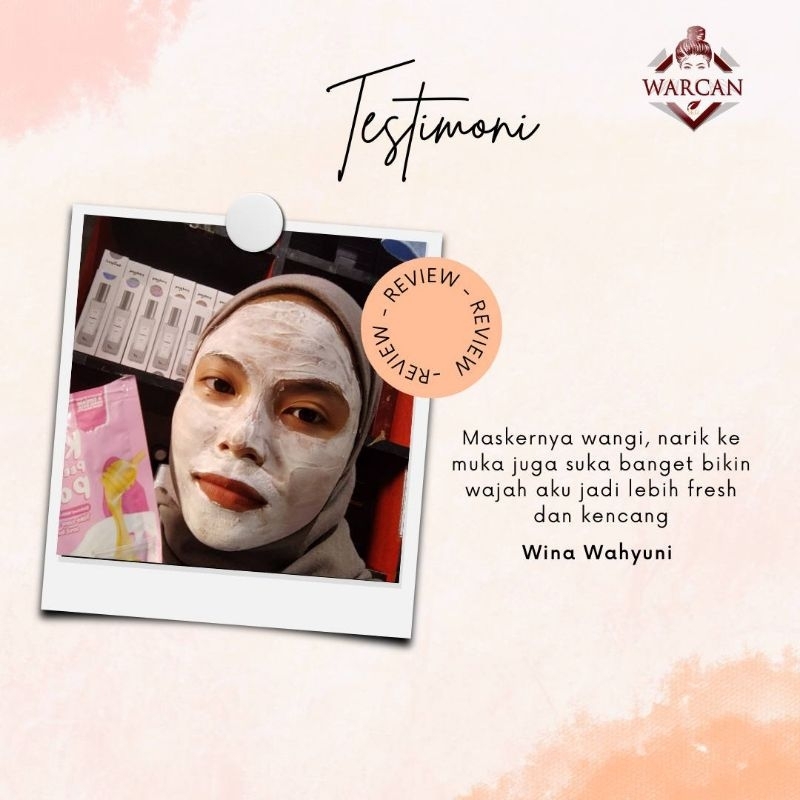 Kefir Peeling Mask Powder Untuk Semua Jenis Kulit