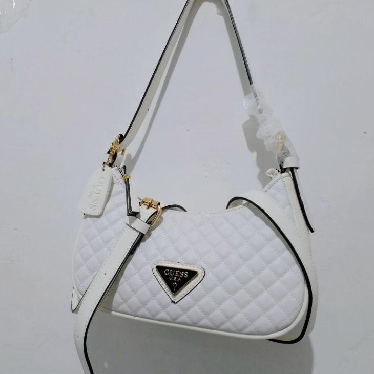 GU3SS Tas Wanita Hobbo Sling Bag SCARLET RUBII Selempang dan bahu 2in1