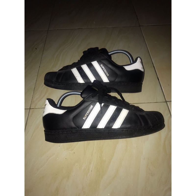 ADIDAS SUPERSTAR BLACK SECOND
