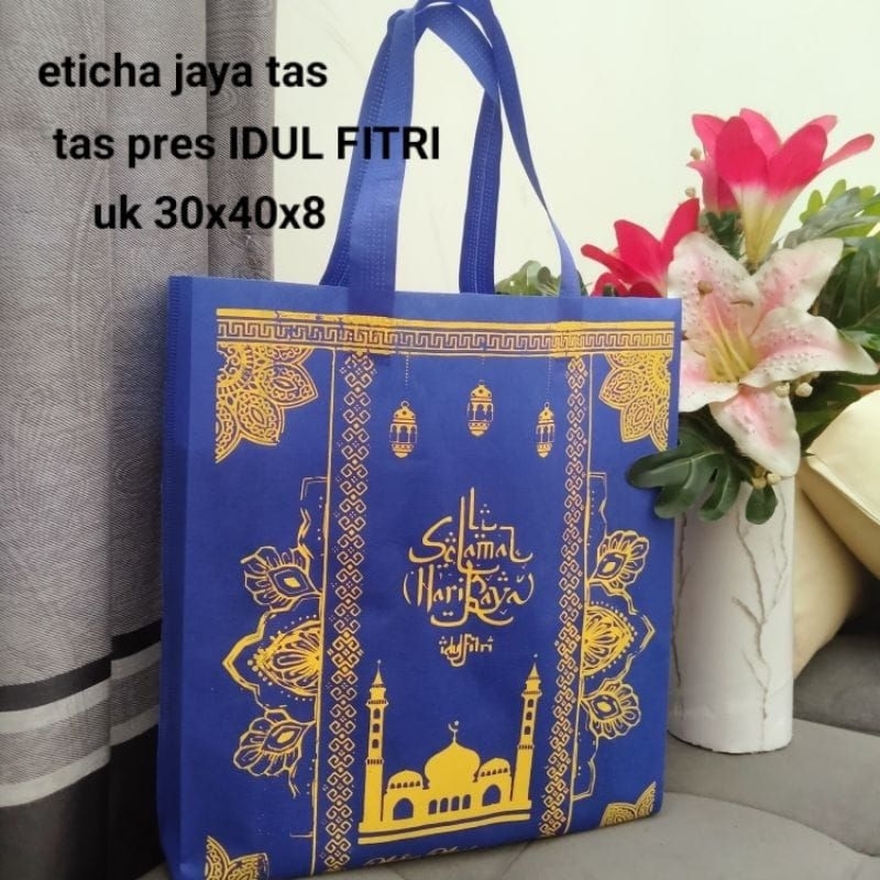 tas lebaran IDUL FITRI/GOODIE BAG/TAS PRESS LEBARAN 30X40