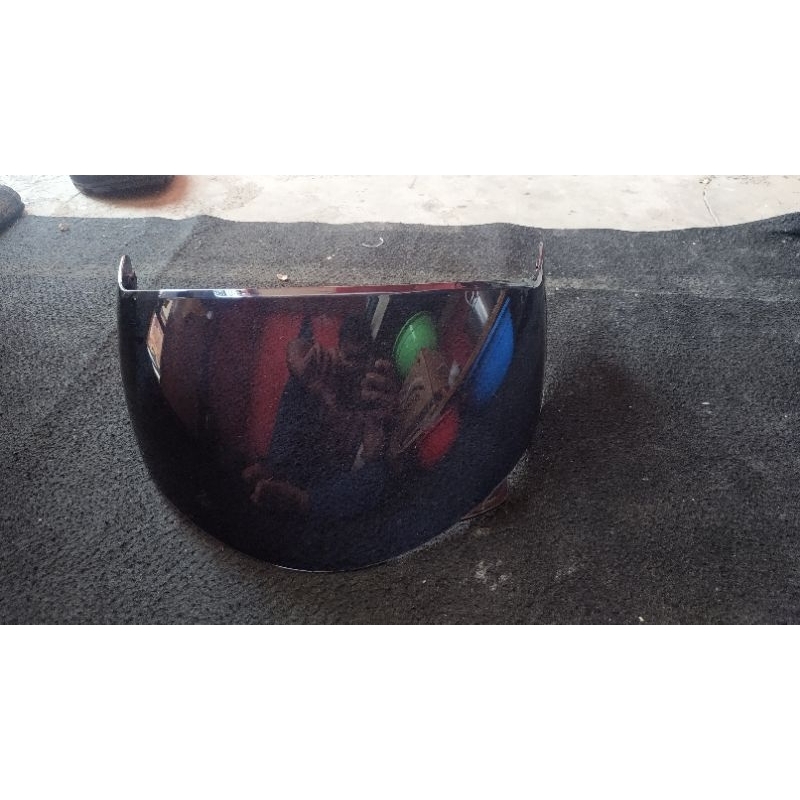visor helm yamaha full face old