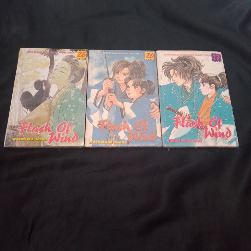 komik manga flash of wind watanabe taeko