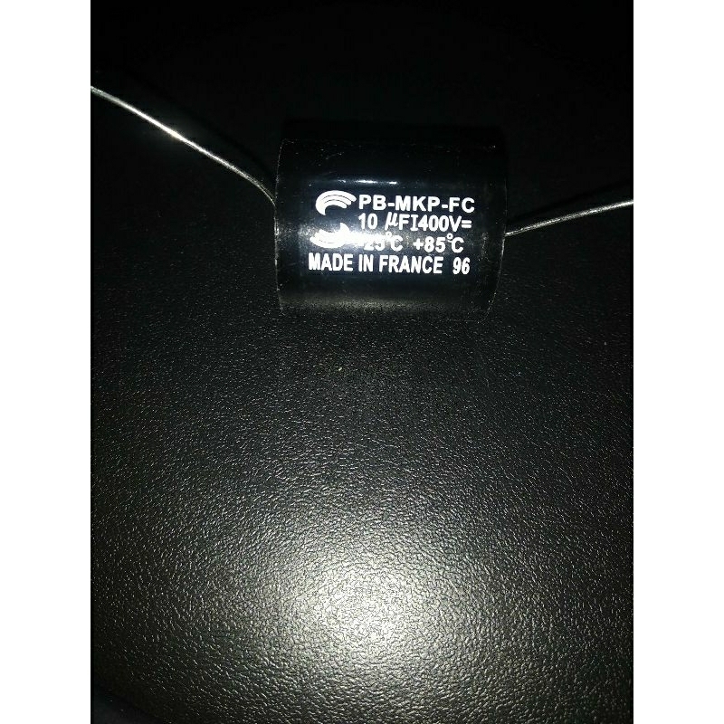 Capacitor 10uf 400V Surenbig Kapasitor MKP Solun Solen 400v 10uf Made in France ORI