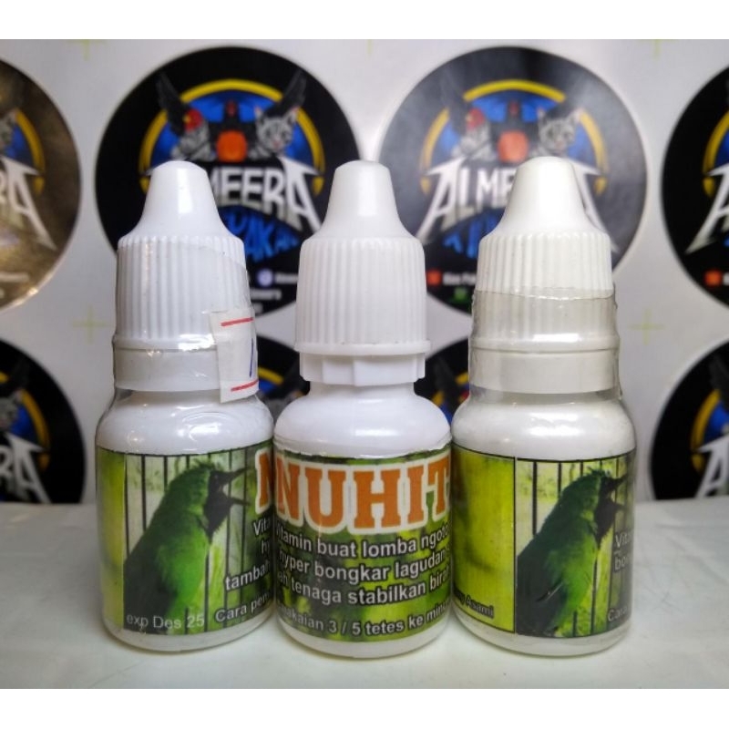 NUHITA POWER ENERGI VITAMIN BURUNG CUCAK HIJAU,KACER,MURAI BATU DLL