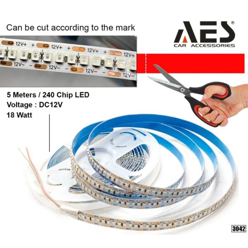 LED STRIP/DEMON/DEVIL ROLL 5 METER 240 LED